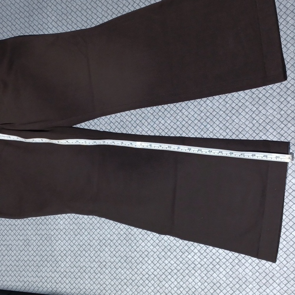 Express Editor Size 6r Dark Brown Slacks Pants - image 8